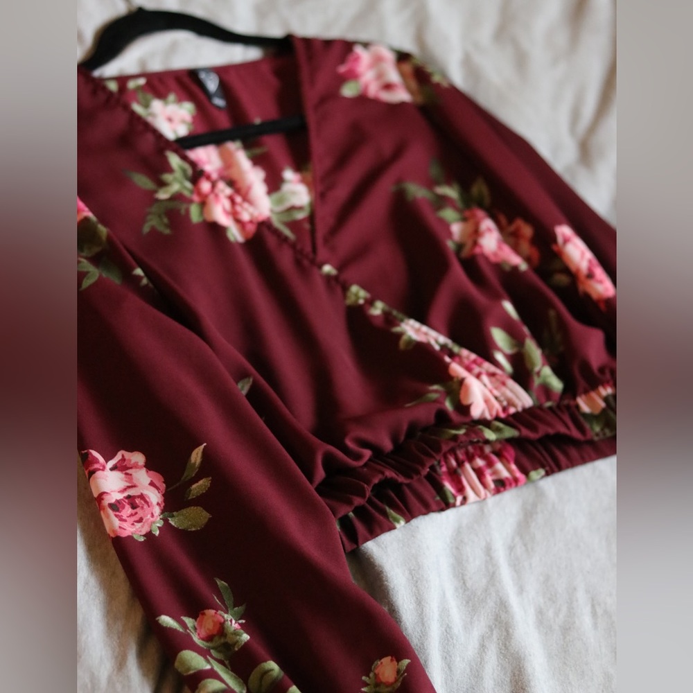 Rose Long-sleeve Top
